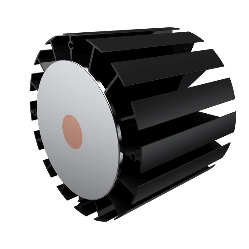 Best supplier round aluminium cob extruded led light heat sink