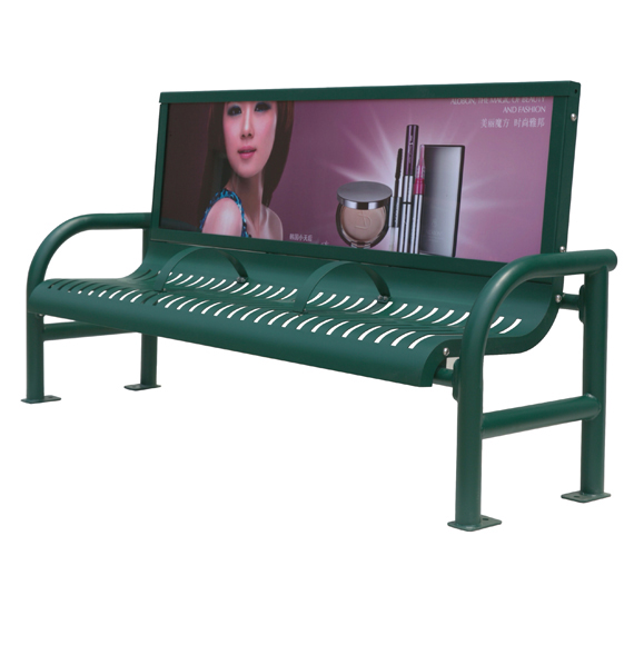 Современный парк садовая скамейка сталь backrests термопластичное покрытие скамейки торговый центр partio стулья для продажи