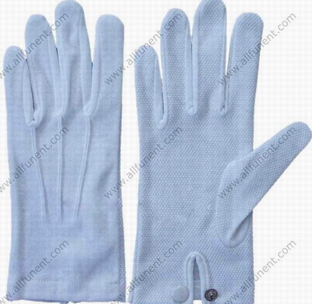 Sure Grip Cotton Gloves With Snap Closure