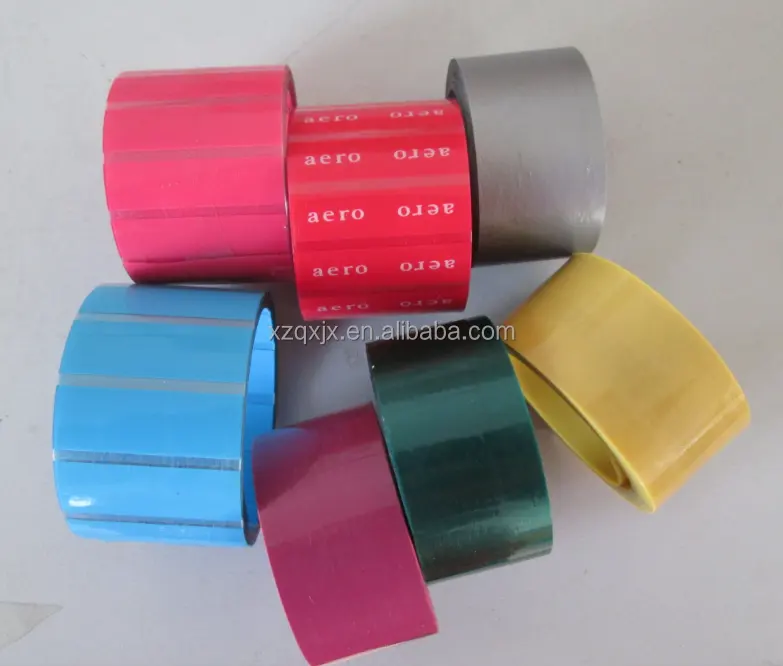 colorful tipping film printing film shoelace tipping film