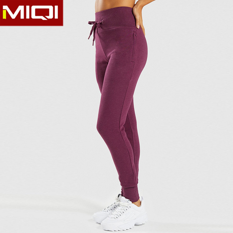 Manufacturer High Waisted Joggers Women Gym Fitness Workout Sports Joggers Ladies Booty Leggings
