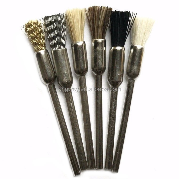 High Quality 3mm shank Polishing Cleaning End Brush