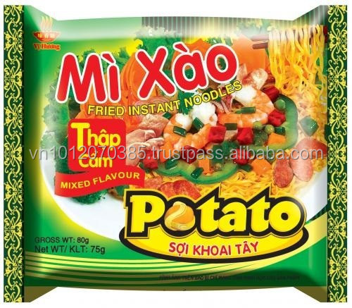 Смешанный вкус сушеный картофель лапша 75 г FMCG продукты хорошая цена