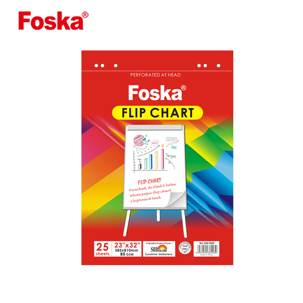Foska новый пункт 80GSM флип-карта бумажная накладка