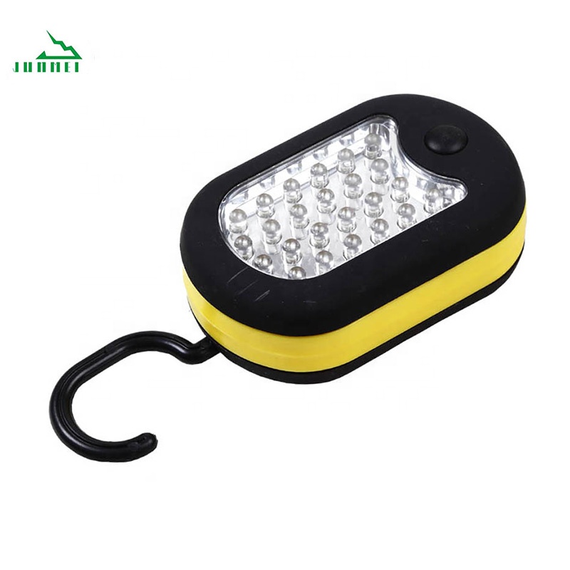 Hook AAA dry battery 24+3 led torch 24LED Work light /Working Troch