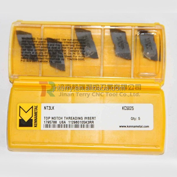 Kennametal, инструмент с ЧПУ, Резьбовая вставка NT3LK KC5025 со скидкой, хорошая цена