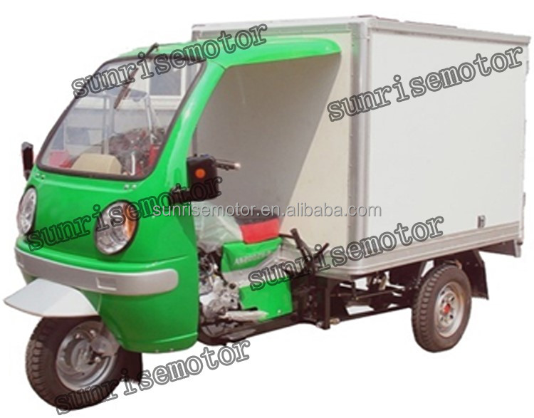 Грузовой трехколесный велосипед BS150/175/200/250/куб. См с перевозчиком груза, грузовик с кузовом фургона