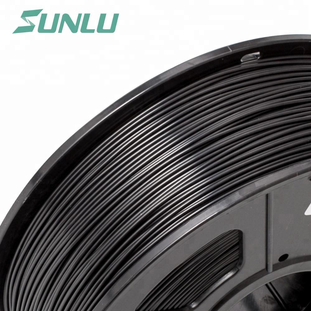 Sunlu Petg 3D резиновая нить 175 мм черная нить для 3D принтера
