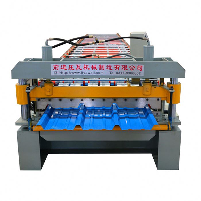 zinc metal steel roofing plate sheet making forming machine