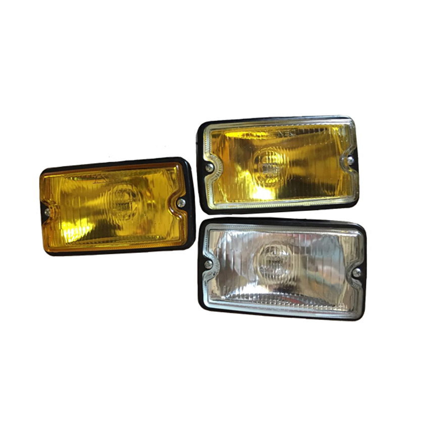 12V 55W 4-дюймовый квадратный светодиодный фонарь Янтарный Для denji Jeep Wrangler Ford 132*65*95 мм