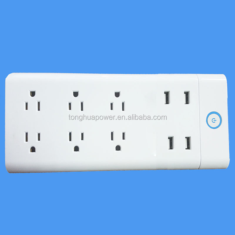Настенная розетка 15 А USB-адаптер с ETL