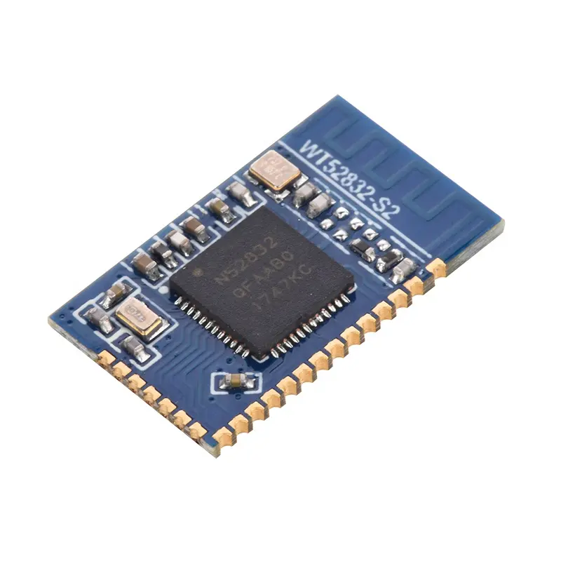 WT52832-S2 BLE 5.0 UART 45m Wireless Data Transceiver and Receiver Module with Nordic nRF52832 Chip