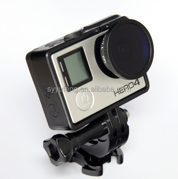 Зеленый. L высокое качество CPL фильтр объектива для Go Pro hero3 3 + 4 камеры
