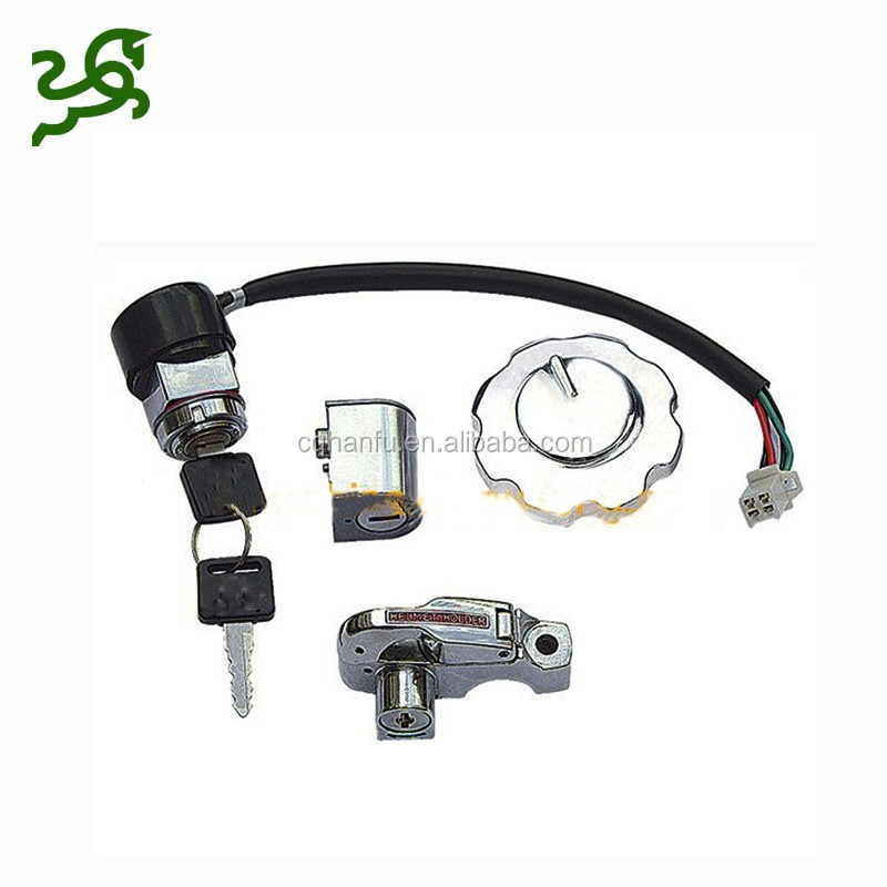 CG125 CG150 замок для ключа зажигания мотоцикла, набор замков для крышки топливного бака