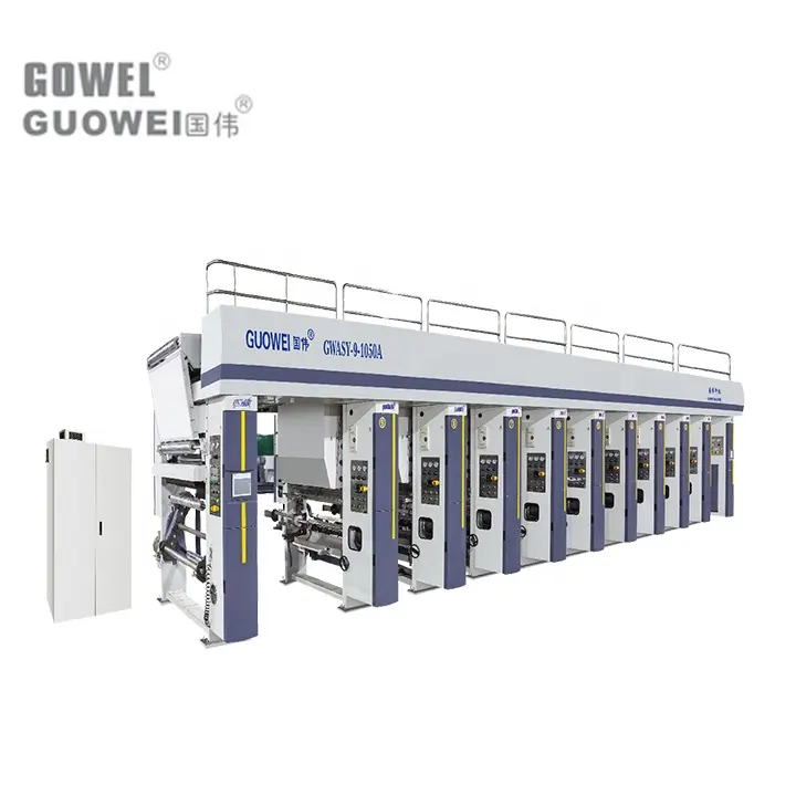 Ruian Auto Color Register Roto Gravure Printing Machine/Press