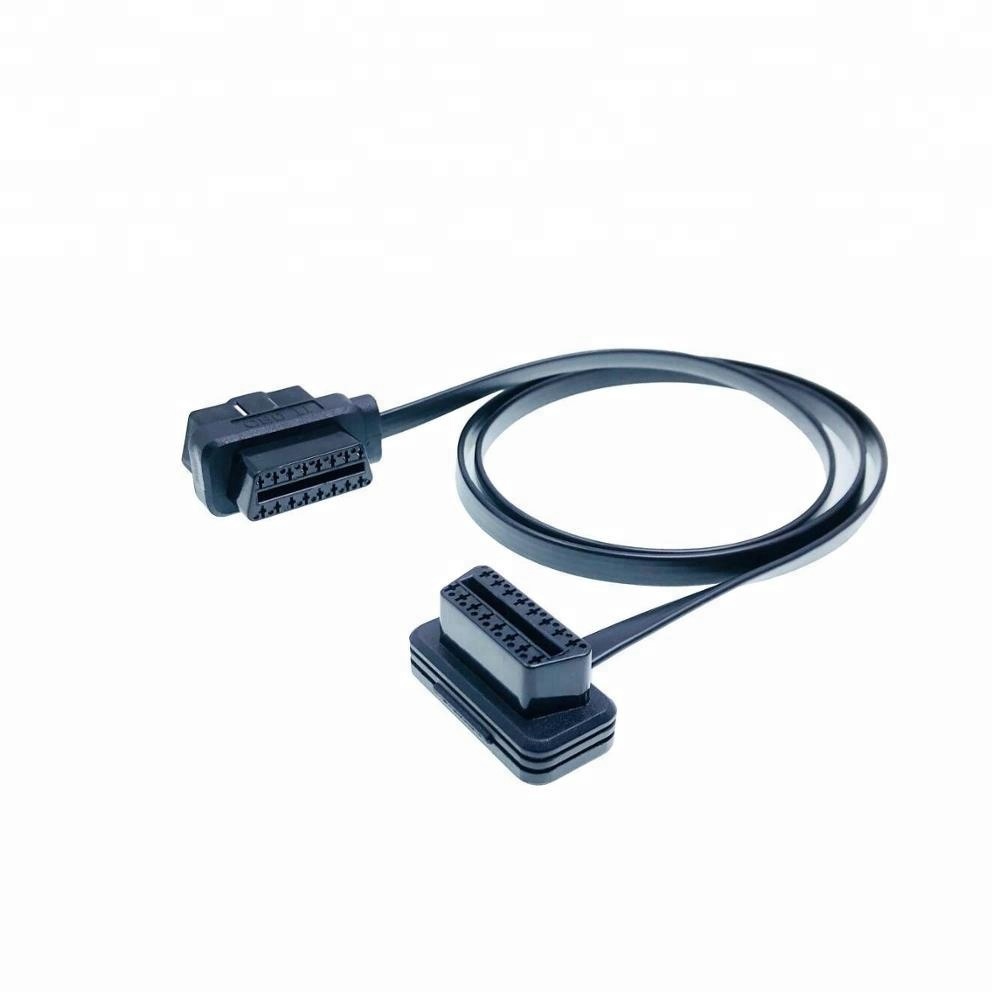 Завод 12 V 16PIN J1962 мужчин и женщин расширение OBDII проходят через кабель