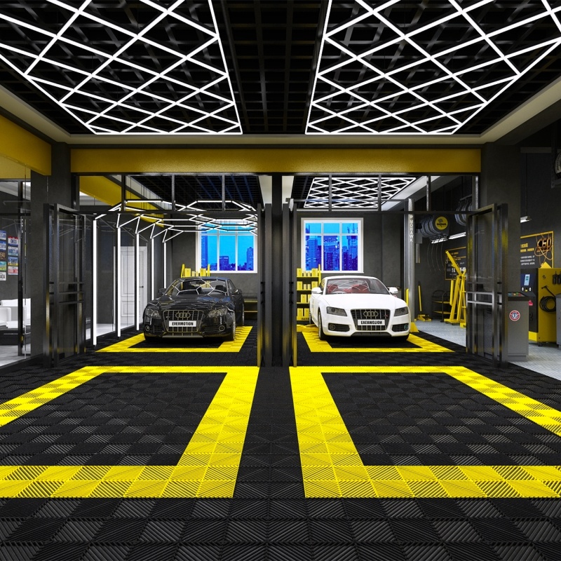 Автомойка номер пластиковое мозаичное ячеистая панель 4s магазин коврик решетчатого многофункциональная могут быть сшиты автомойке напольная решетка