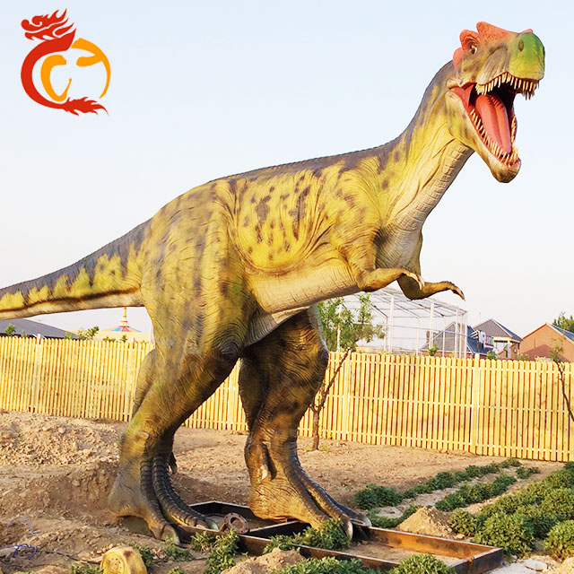 Наружная игровая площадка Dinopark динозавр Резьба Скульптура