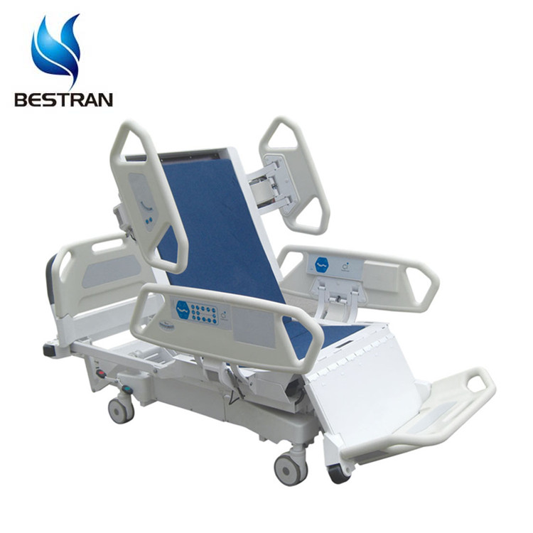 BT-AE029 8-функция с весы Электрический для палаты интенсивного лечения моторизованный медицинское оборудование, механически Регулируемая Больничная койка