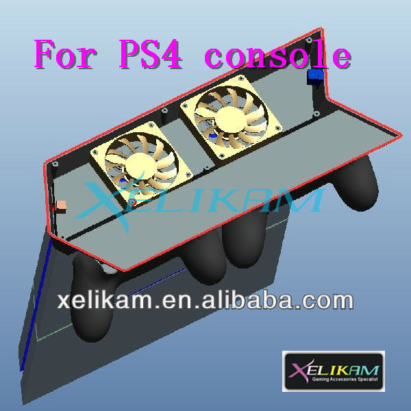 usb двойной вентилятор охлаждения для ps4 контроллер стенд держатель кулер для ps4 консоль кулер