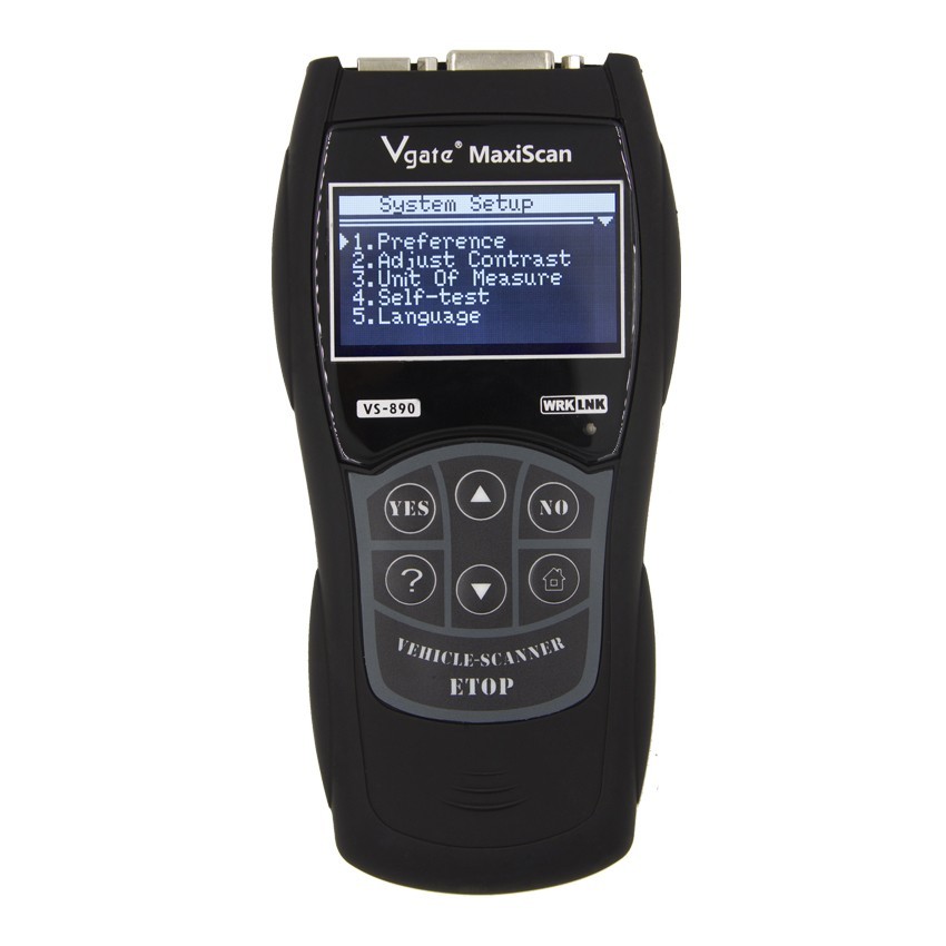 Лидер продаж, новый считыватель кодов VGATE VS890 OBD2, универсальный сканер OBD2, Многоязычный и автомобильный диагностический инструмент Vgate MaxiScan VS890