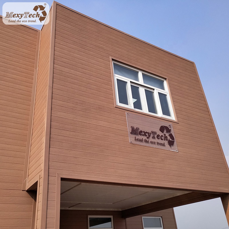 hot sale facade panels eco friendly exterior wall materials wood plastic compositing wall covering