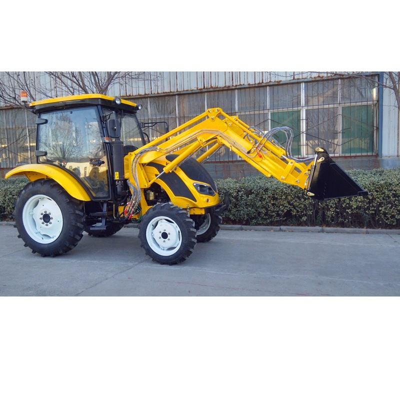 65hp трактор с двигателем YTO, функция четырехколесного трактора