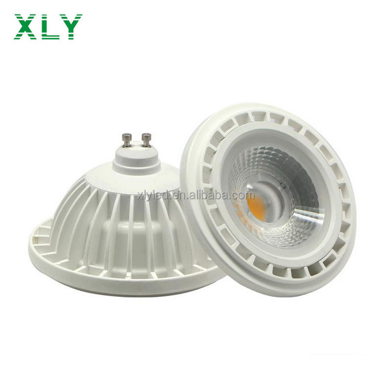 Высокая яркость 80Ra COB отражателя фары 15 Вт G53 GU10 Ar111 LED с 110 В 220 В