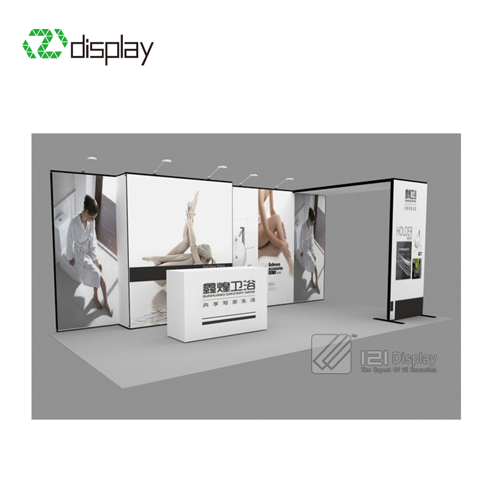 Модульная recycle trade show стенд в алюминиевой