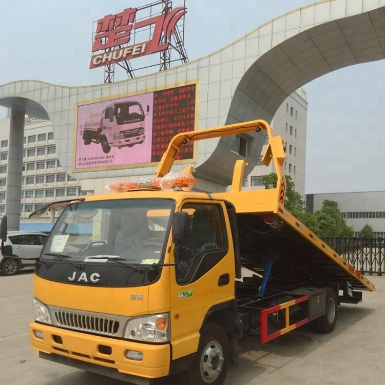Dongfeng эвакуатор грузовик Грузоподъемность 5 тонн 4x2 один буксир два автомобиля эвакуатор буксировочный грузовик 3 тонны эвакуатор