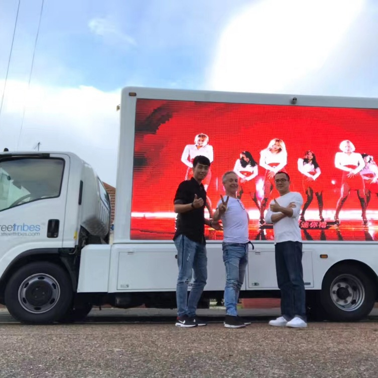 KMC светодиодный дисплей грузовик для roadshow продажа