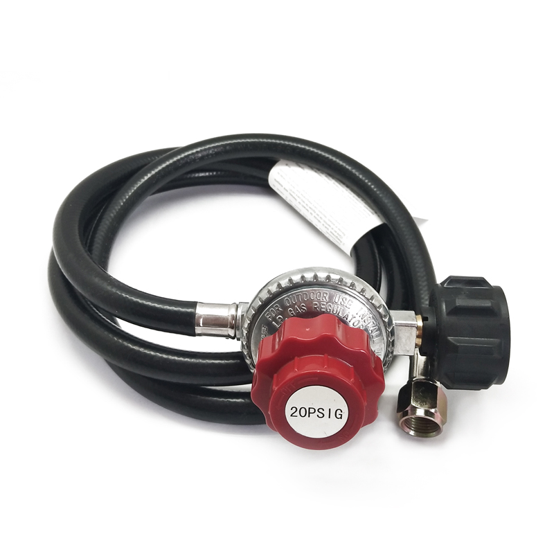 LONGTIME 0-20 PSI Регулируемый высокого давления LP газовый регулятор и шланг в сборе