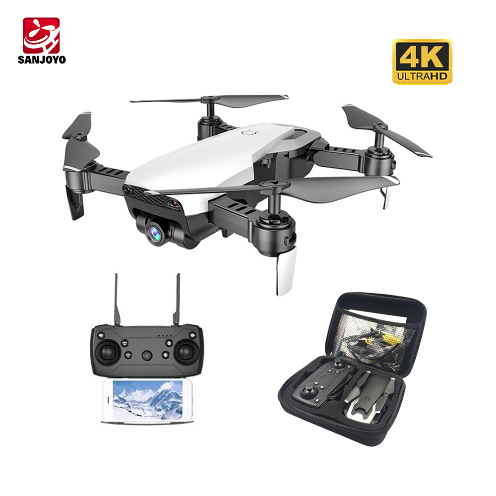 Мини Rc игрушки Мультикоптер с 4K Экшн-камера Квадрокоптер Wi-Fi Fpv X50 широкий зум 2,4g следовать складной кулачковый селфи складной Дрон SJY-Q1