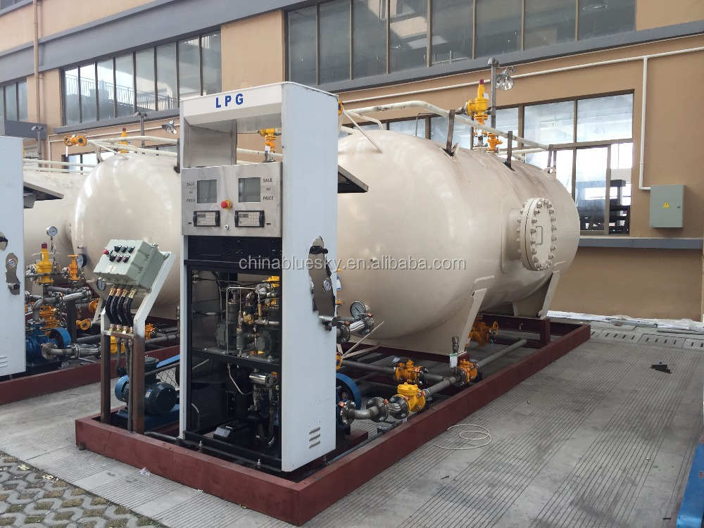 LPG заполнение заноса