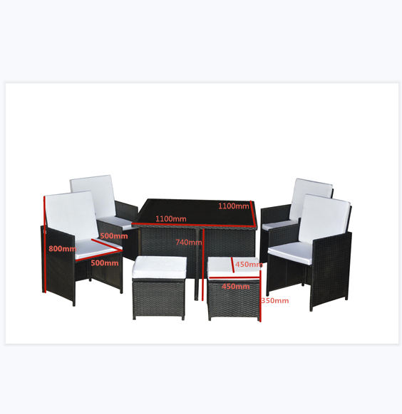 patio home casual modern lounge waterproof used sofa hotel bar new metal lounge polyrattan rattan outdoor furniture garden