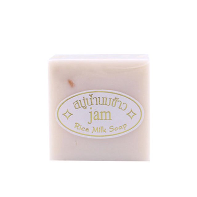 60g handmade Thailand rice soap JAM rice milk brightening soap