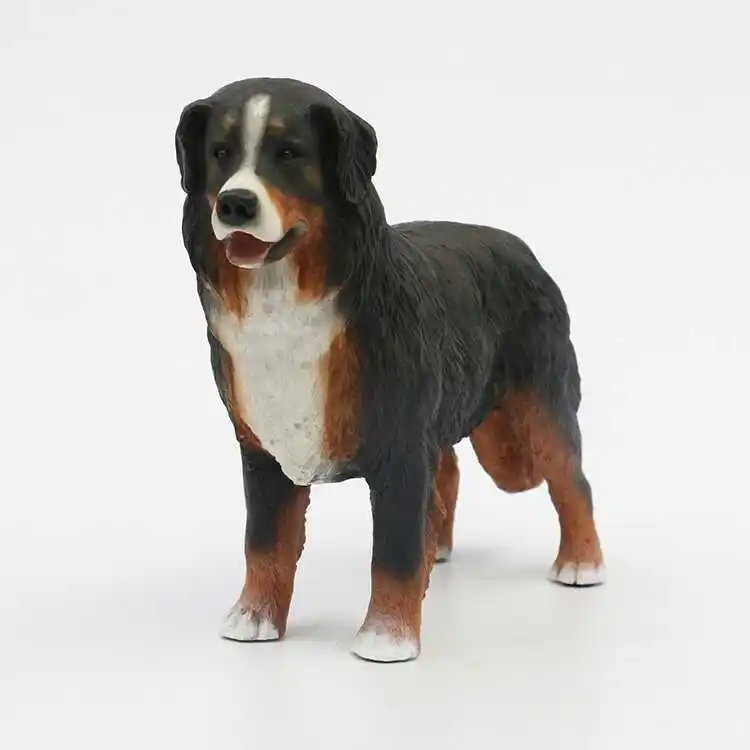 Wholesale Brown Color Hunting Dog Rottweiler Decorative Resin Crafts Figurines