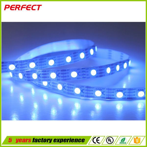 Силиконовые трубки водонепроницаемый smd 5050 rgb 144 светодиодов/m светодиодные полосы света с контроллером