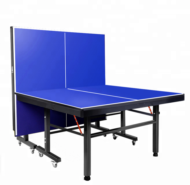 ITTF Стандартный складной Открытый подвижный 18 мм/25 мм стол для настольного тенниса с колесами