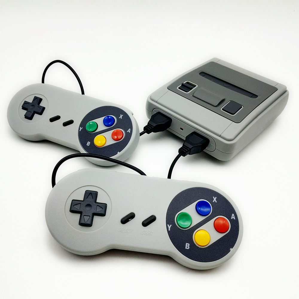 Мини классическая ретро 80s игровая консоль, встроенная в классические 621 игры