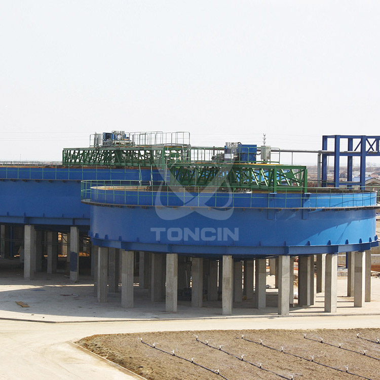 High rate copper ore mining thickener in tailing