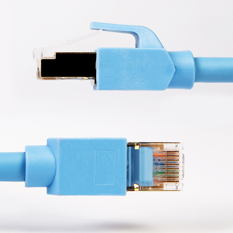 Производитель чистой меди 20 метров SSTP ethernet кабель cat8 Соединительный шнур кабель