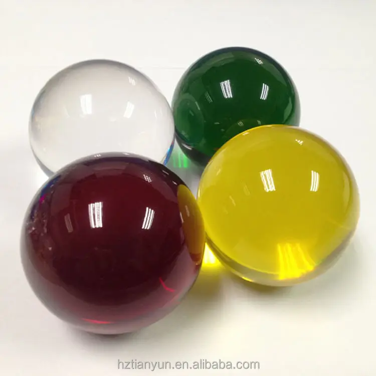 transparent acrylic sphere, colored acrylic sphere, large acrylic sphere