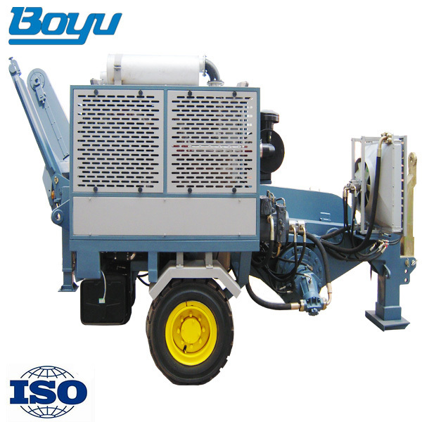 Hydraulic steel wire puller