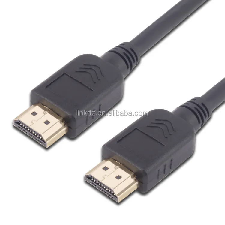 Zhongshan LJ i 20m cable HDMI cords Cable 4K*2k 3D Zinc Alloy plastic shell Cable hdmi24k gold plated TV 10m 15m