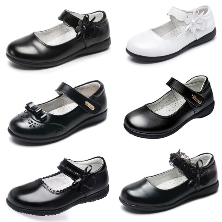 Детская обувь 2019 обувь для девочек черная обувь для студентов size26-40
