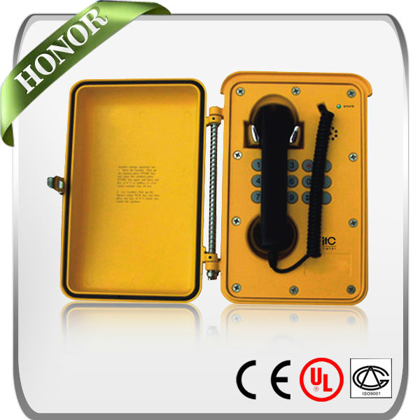 ITC T-6731 IP сети двухстороннее усовершенствованная, от взрыва, промышленный дверной звонок для системы связи
