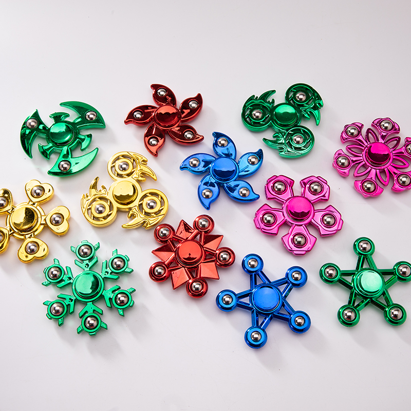 Manufacturers wholesale fingertip gyro marbles children steel ball fingertip gyro adult decompression toys