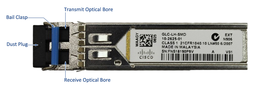 100% Original New GLC-LH-SMD 1000BASE-LX/LH SFP transceiver module  MMF/SMF