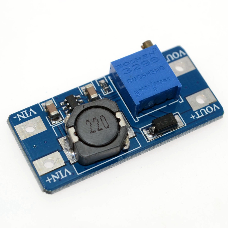 MT3608 2A Max DC-DC Step Up мощность модуль Booster мощность модуль For3-5V до 5 В/9 В/12 В/24 В